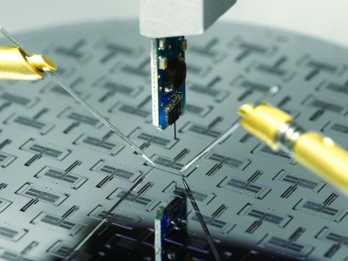 Wafer-level electro mechanical testing