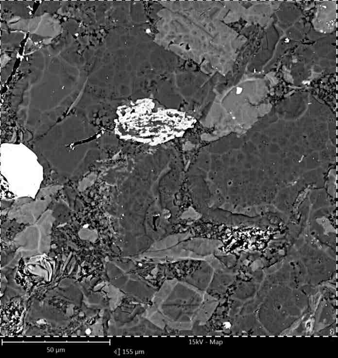 BSE image of a Mineral