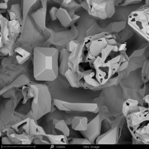 FE-SEM image of metal mesh