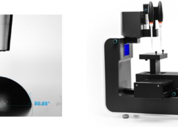 Theta Flow Tensiometer for Automated Contact Angle Measurements