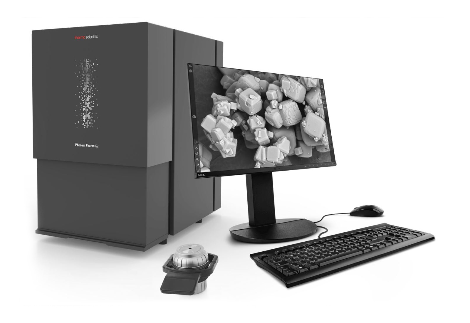 Product image of the Phenom Pharos FEG desktop SEM