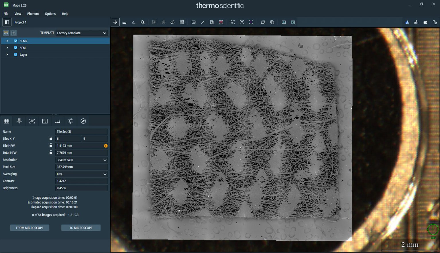 MAPS Software for Phenoms | Nanoscience Instruments