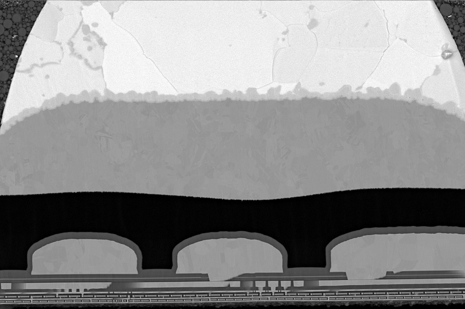 Semicontuctor-Cross-Section-After-Milling-Process Semicontuctor-Cross-Section-After-Milling-Process