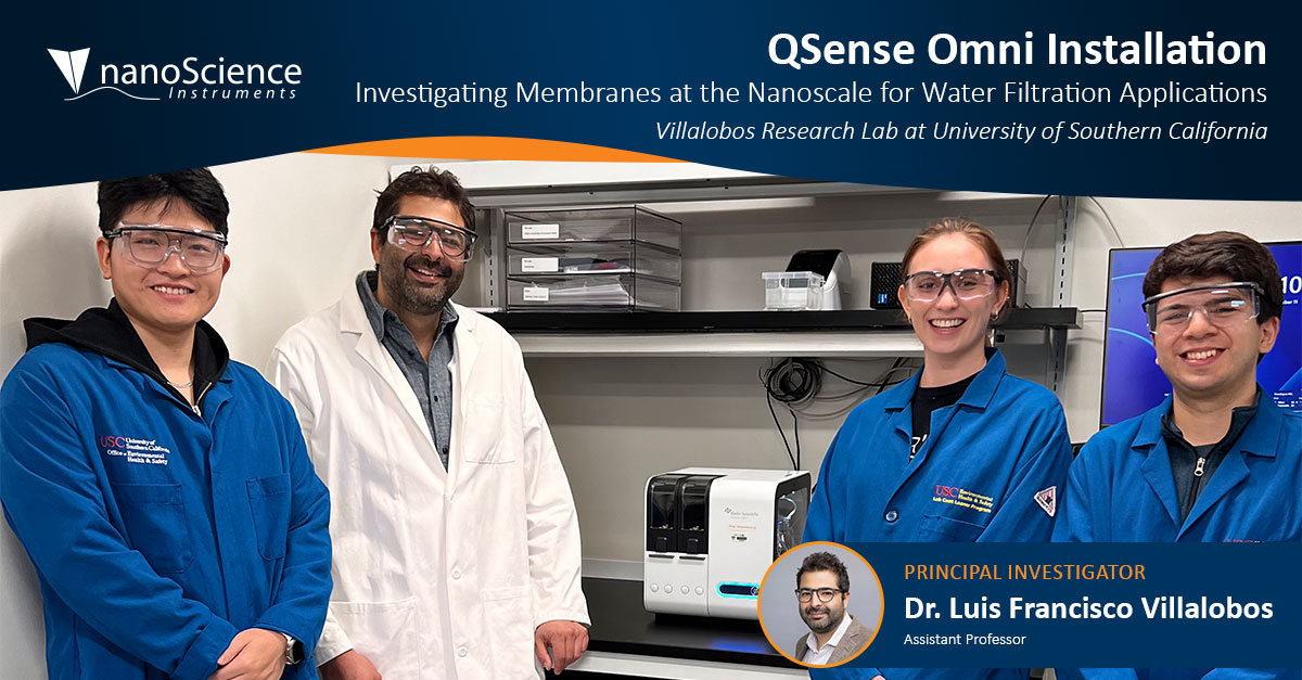 University of Southern California - Villalobos Research Lab: Investigating membranes at the nanoscale for water filtration applications.